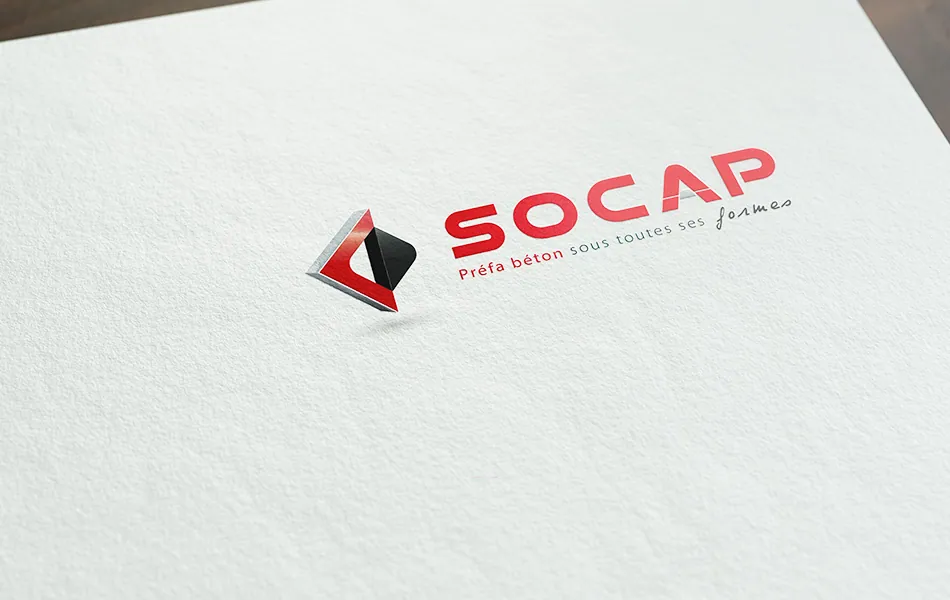 Logo SOCAP « Préfa béton sous toutes ses formes »
