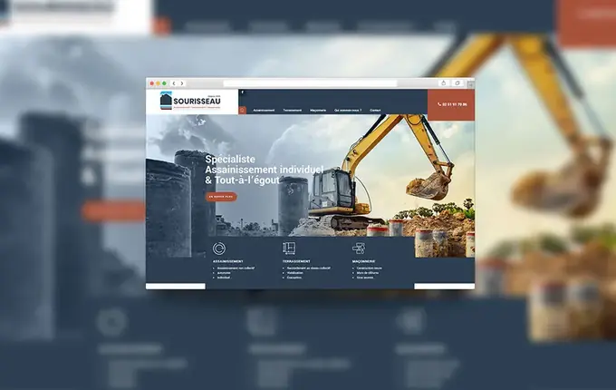 Site de Sourisseau SARL, assainissement individuel et tout-à-l'égout